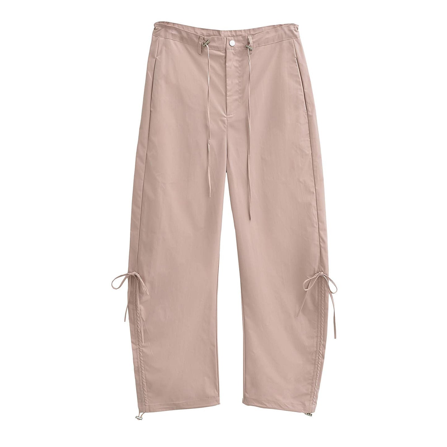 Retro loose casual straight-leg wide-leg pants