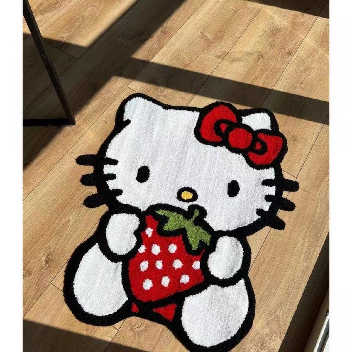 Cute Cat Bathroom Rug Absorbent Non-Slip Floor Mat