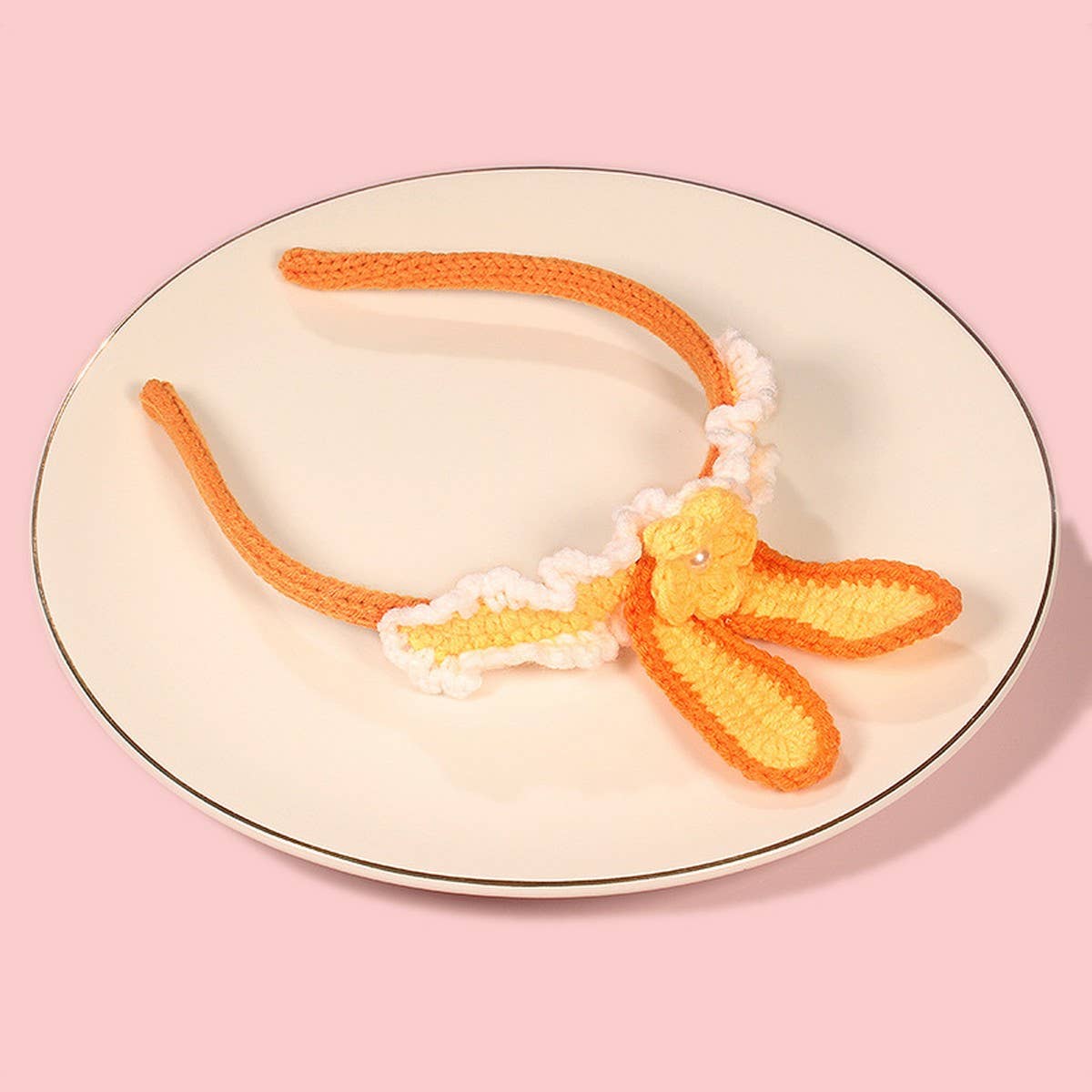 CUTE ANIMAL HAND-KNITTED CHILDREN'S HAIRBAND_CWAHA1321