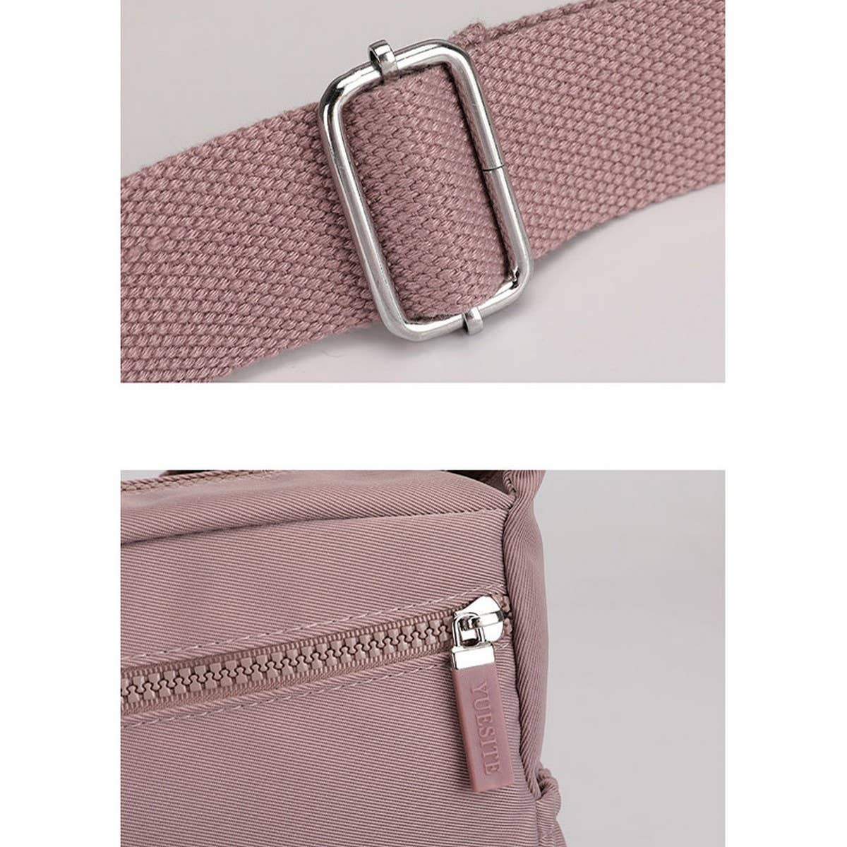 CASUAL LIGHTWEIGHT NYLON SHOULDER CROSSBODY BAG_CWAB3528