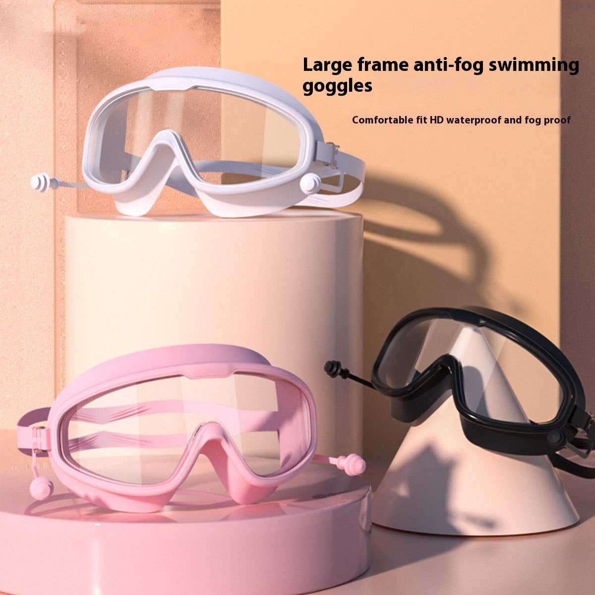 Anti-Fog HD Prescription Swim Goggles for Adults_CWMM6624