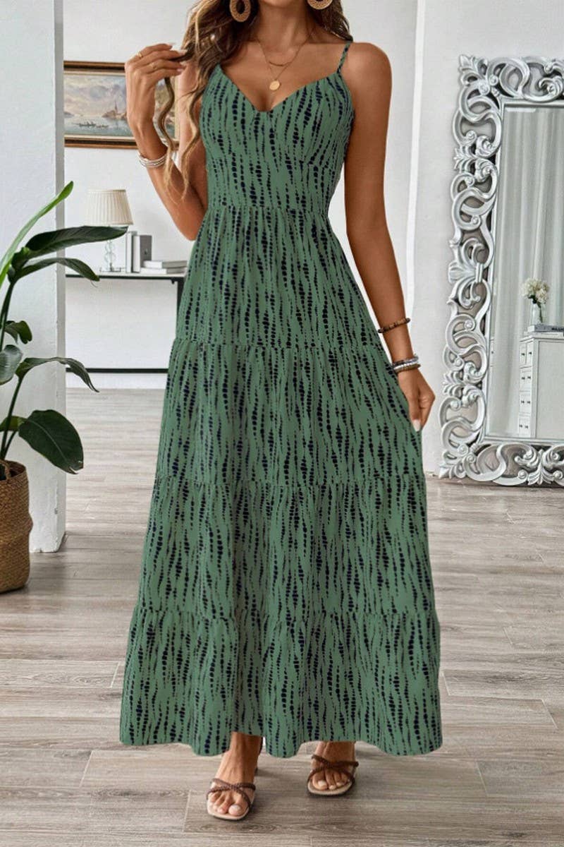 CWDMD5874_ASYMMETRICAL STRIPED CAMI MAXI DRESS