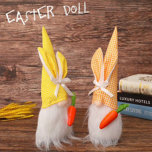 CWMM9487_EASTER GNOME RUDOLPH HOLDING CARROT