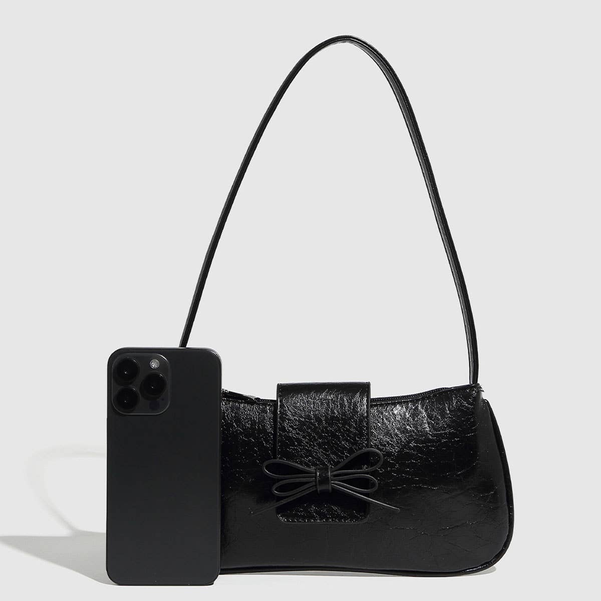 Sweet Bow Magnetic Macaron Shoulder Bag_CWAB5701