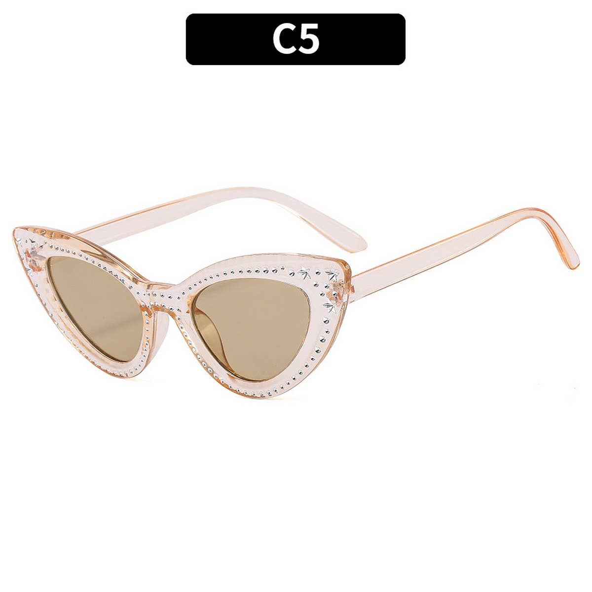 CAT-EYE DIAMOND-ENCRUSTED LUXURY SUNGLASSES_CWASG0378