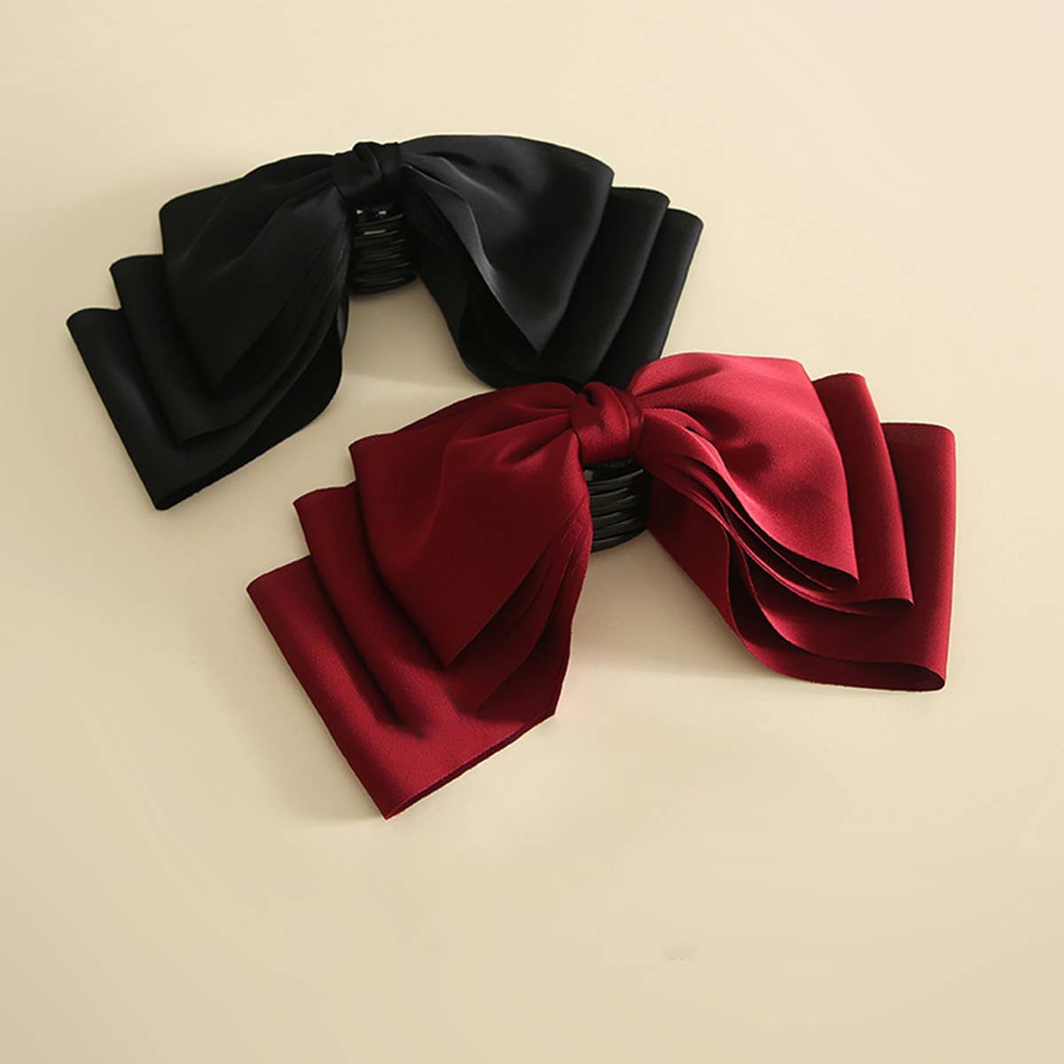 BOW TIE HIGH-END VERSATILE PONYTAIL CLIP_CWAHA1802