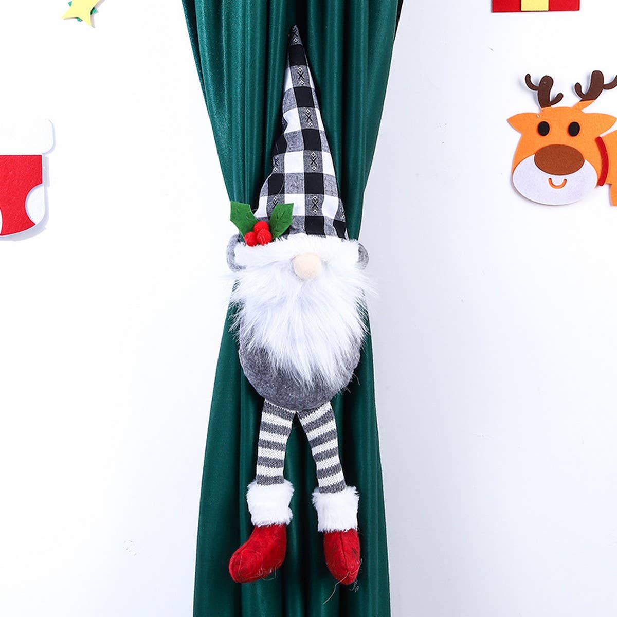 FOREST OLD MAN FACELESS DOLL CHRISTMAS DECORATION