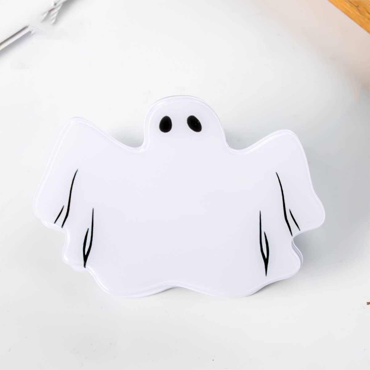 Halloween Ghost Hair Claw, Back Bun Spooky Clip_CWAHA1456