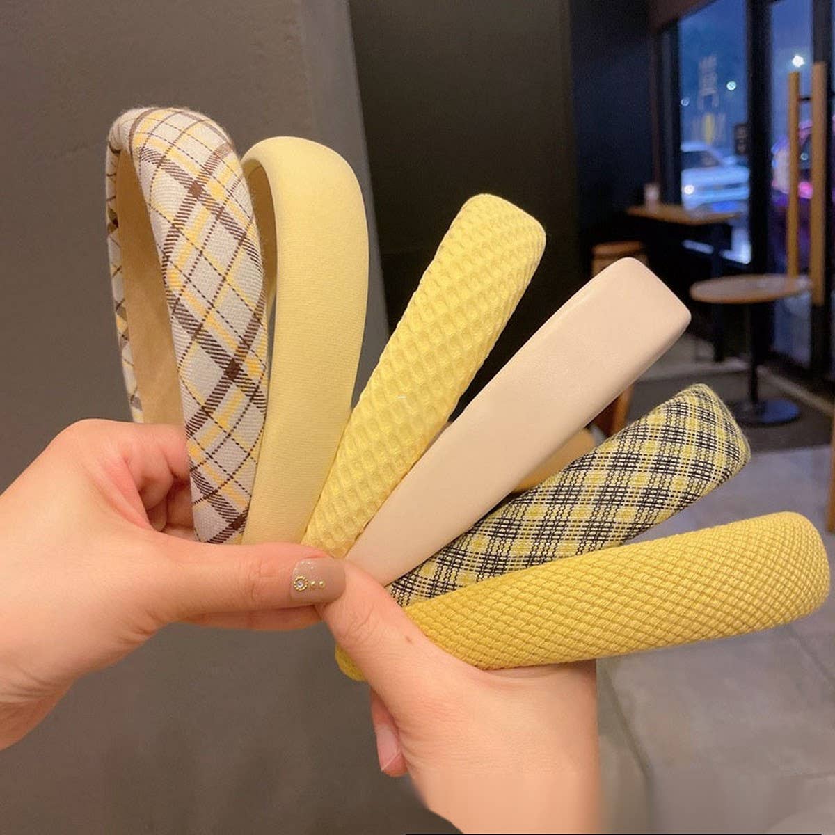 FRESH AND SWEET YELLOW ALL-MATCH HEADBAND