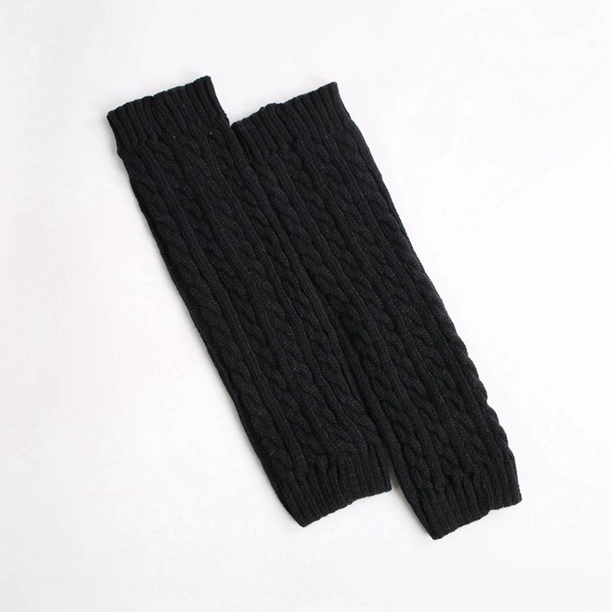 KNITTED AUTUMN AND WINTER WARM LEG WARMERS