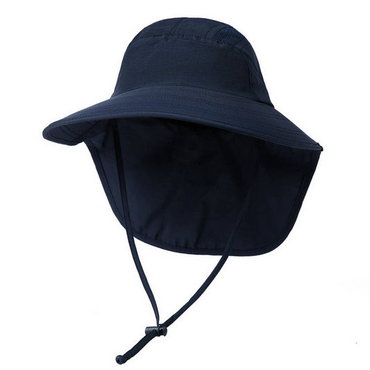 SUMMER MOUNTAINEERING FACE-COVERING SUN HAT_CWAH1473