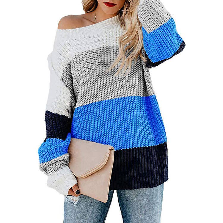 STRIPED PULLOVER RAINBOW KNITWEAR