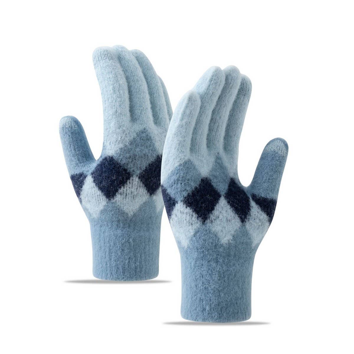 CWAG00557_WOMEN WINTER  KNIT TOUCHSCREEN GLOVES