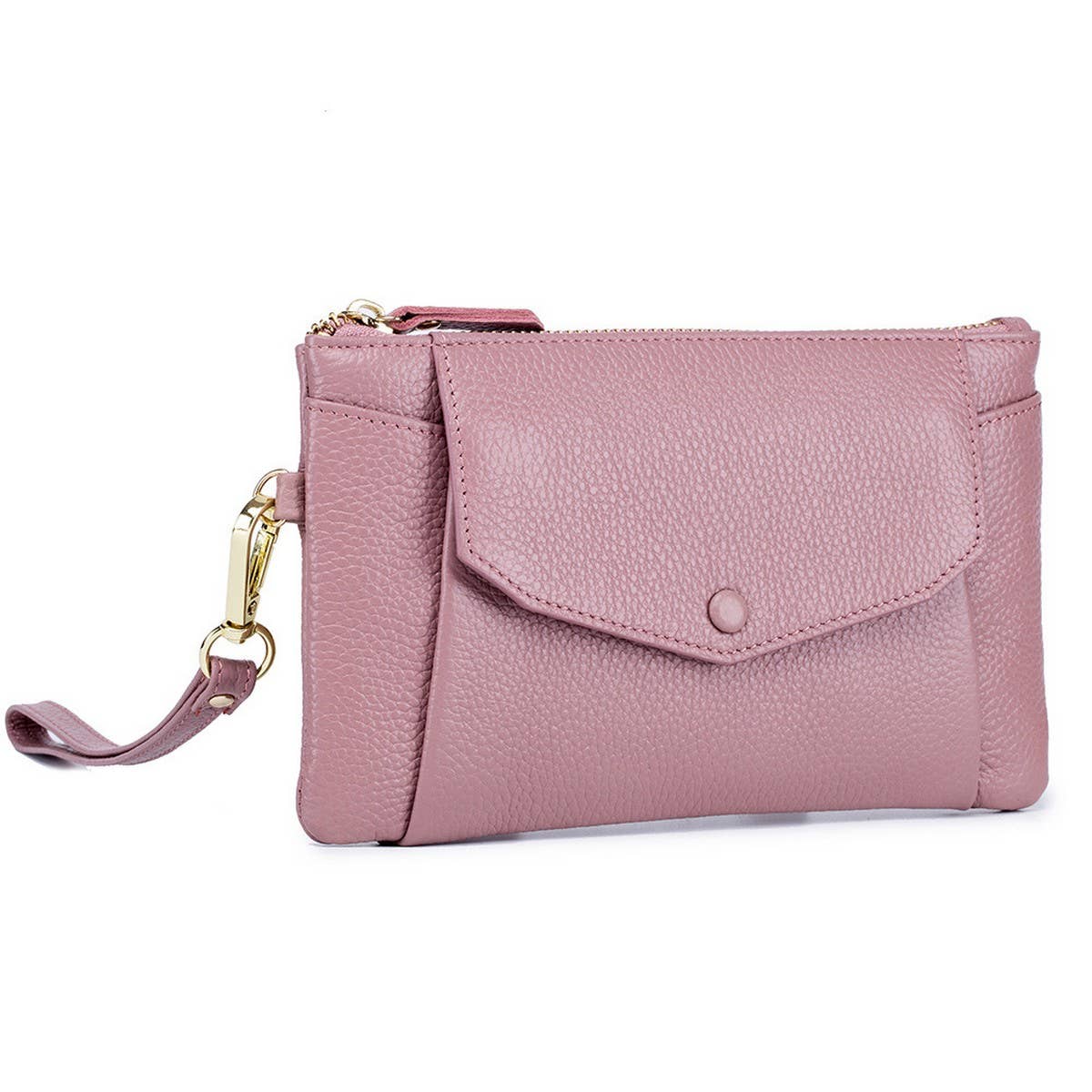 ULTRATHIN LONG LARGE CAPACITY CLUTCH LEATHER WALLET_CWAB3747