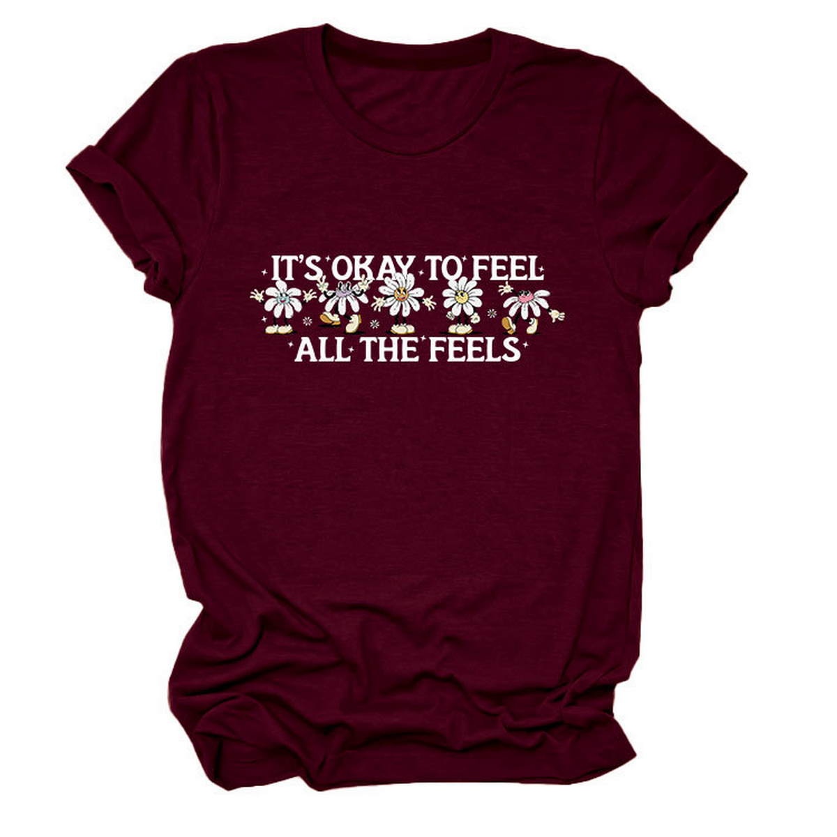 Women??¢s Inspirational Quote Tee Casual Style_CWTTSL0485