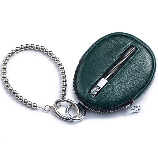 Premium Leather Pearl Clutch Mini Purse_CUAB00367