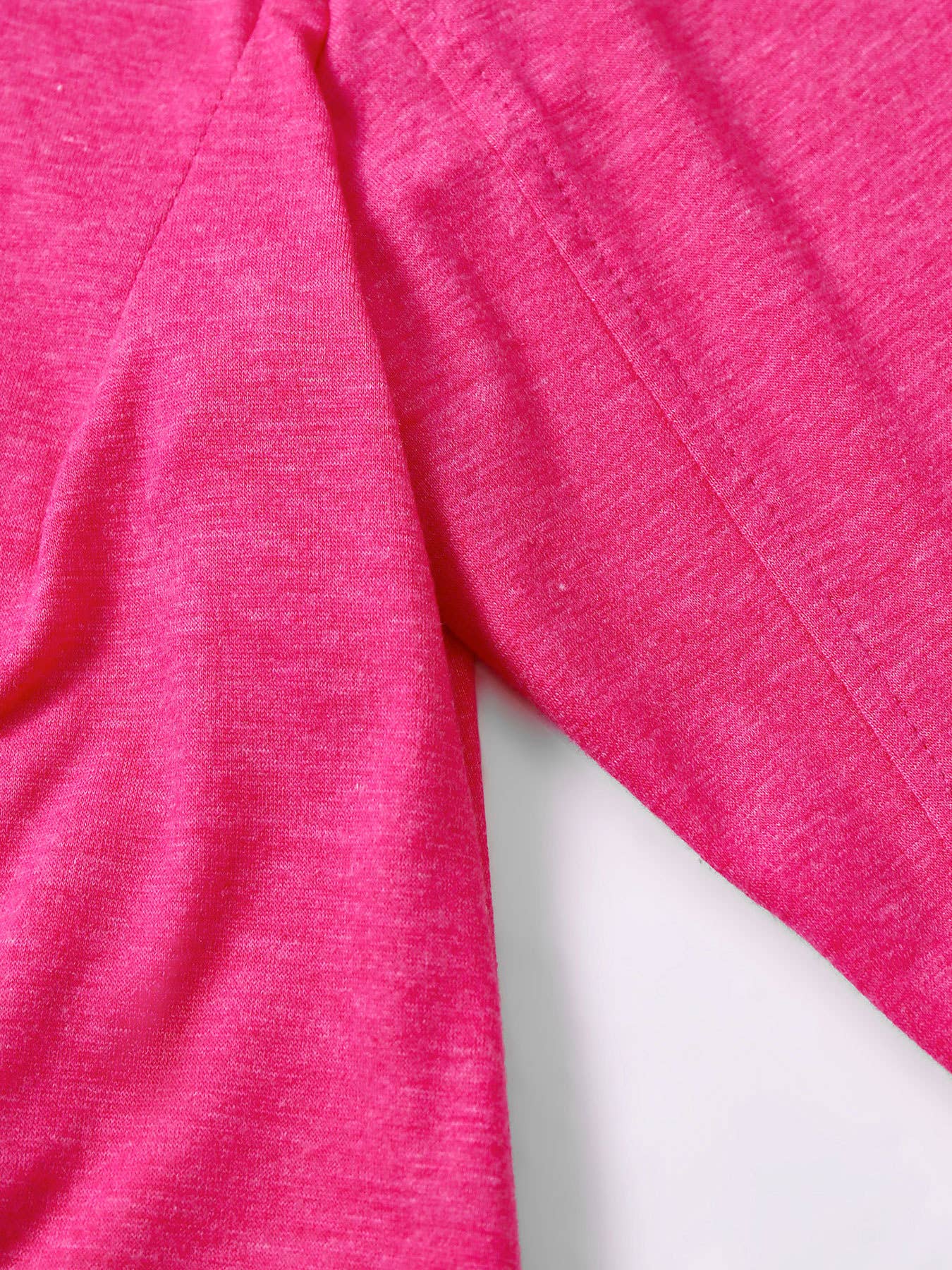 SOLID COLOR CASUAL CREWNECK COMFORTABLE T-SHIRT