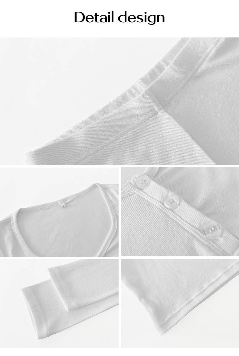 SLIM-FIT LONG-SLEEVED TOP AND SHORTS SUIT