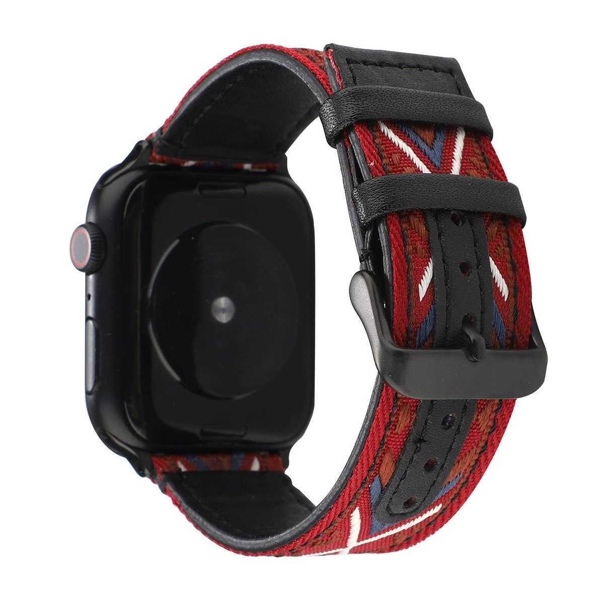 APPLE WATCH/IWATCH9 ETHNIC STYLE LEATHER STRAP_CWWW0059