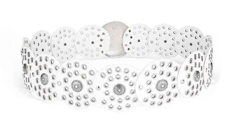 Retro individualistic exaggerated decorative belt