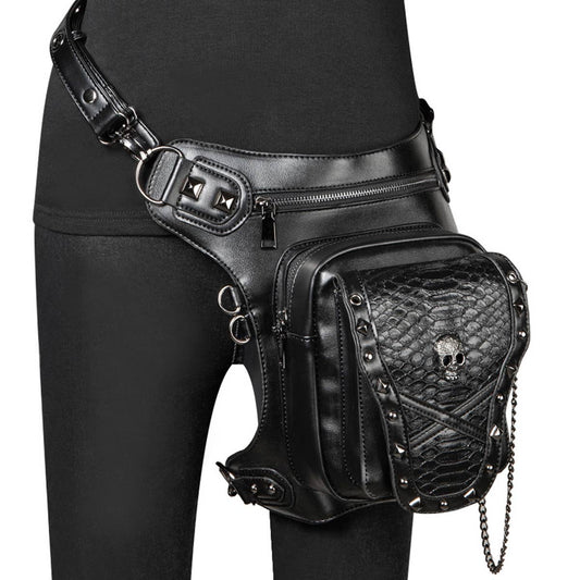 SKULL STEAMPUK CROSSBODY BAG PURSE_CWAB0641