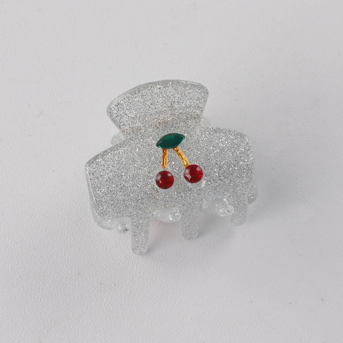 CWAHA1406_CHERRY SMALL HAIR CLAW CLIP,SUMMER SET