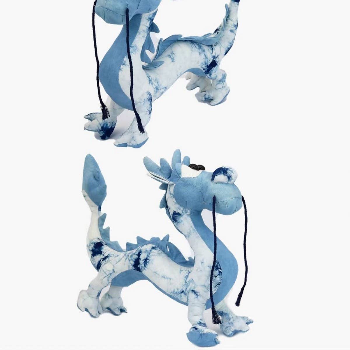 Cute Tie-Dye Dragon Plush Toy & Ornament