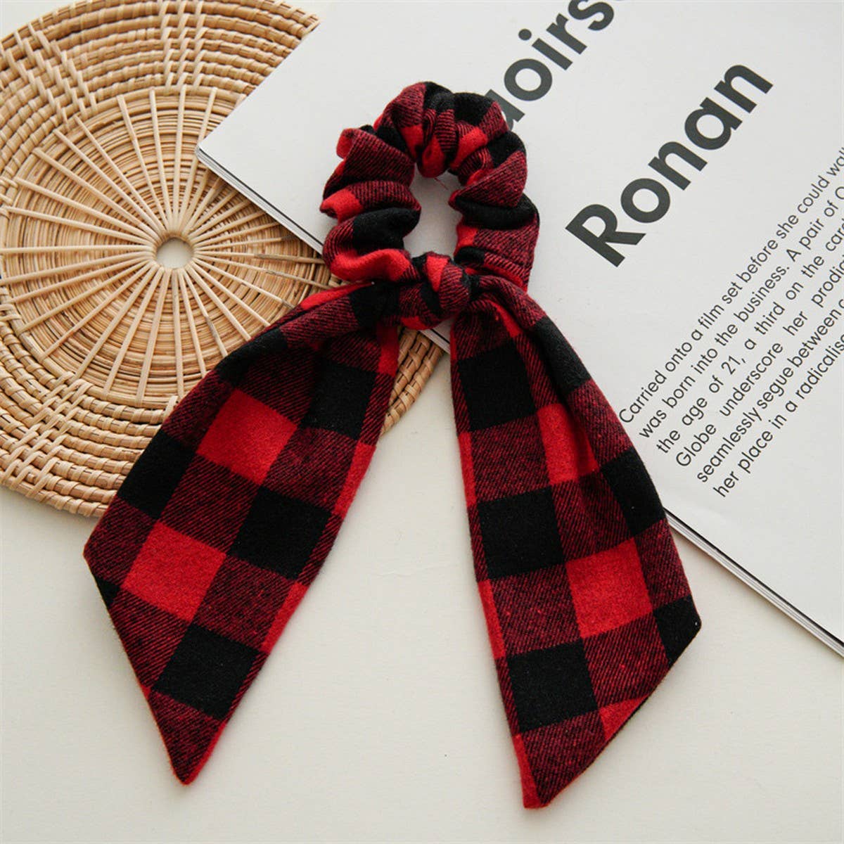 CHRISTMAS HAIRBAND CLOTH RING HAIR ACCESSORIES