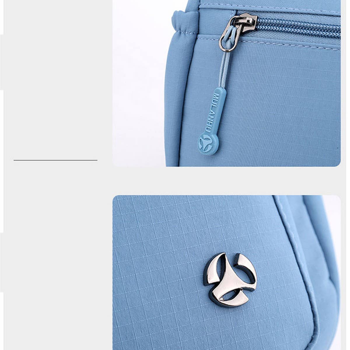 CASUAL SIMPLE MULTI-LAYER NYLON SHOULDER BAG_CWASC1779