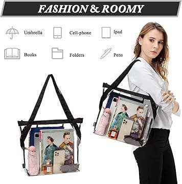 Pvc crossbody thickened single-shoulder bag