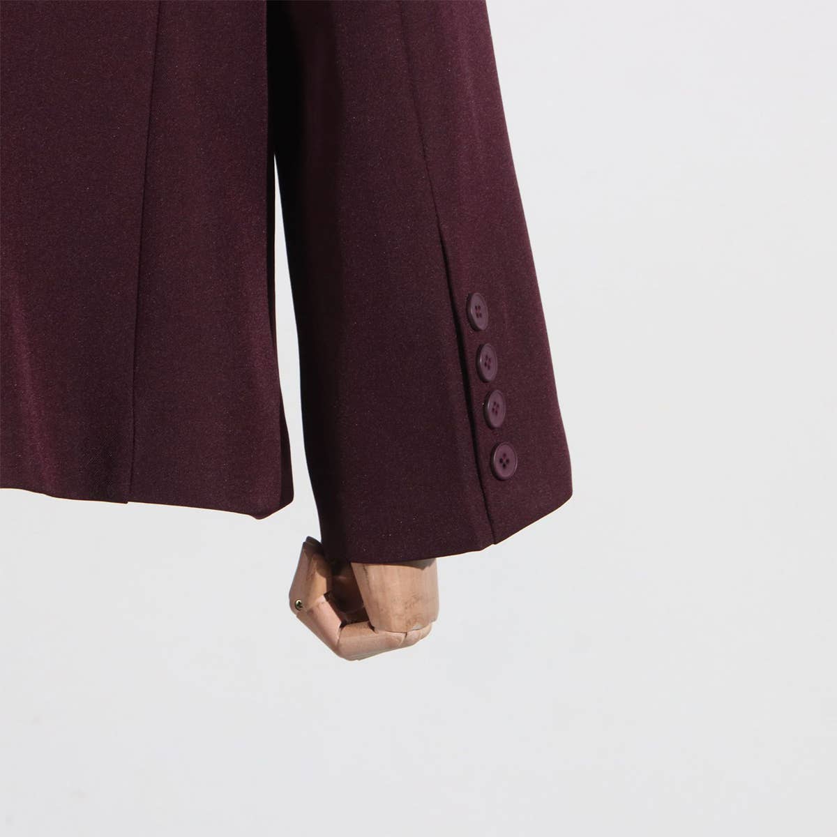 Asymmetric Slim Fit Blazer with Side Detail_CWOCO1250