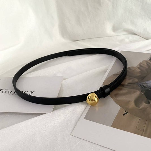 2024 NEW NICHE DESIGN ROUND BEAD THIN BELT_CWABE0655