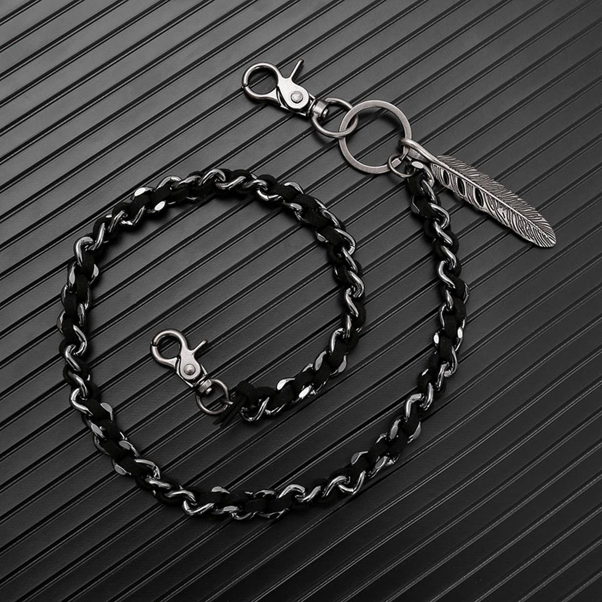 PUNK ROCK MEN'S HIP HOP PANTS CHAIN_CWMM4873