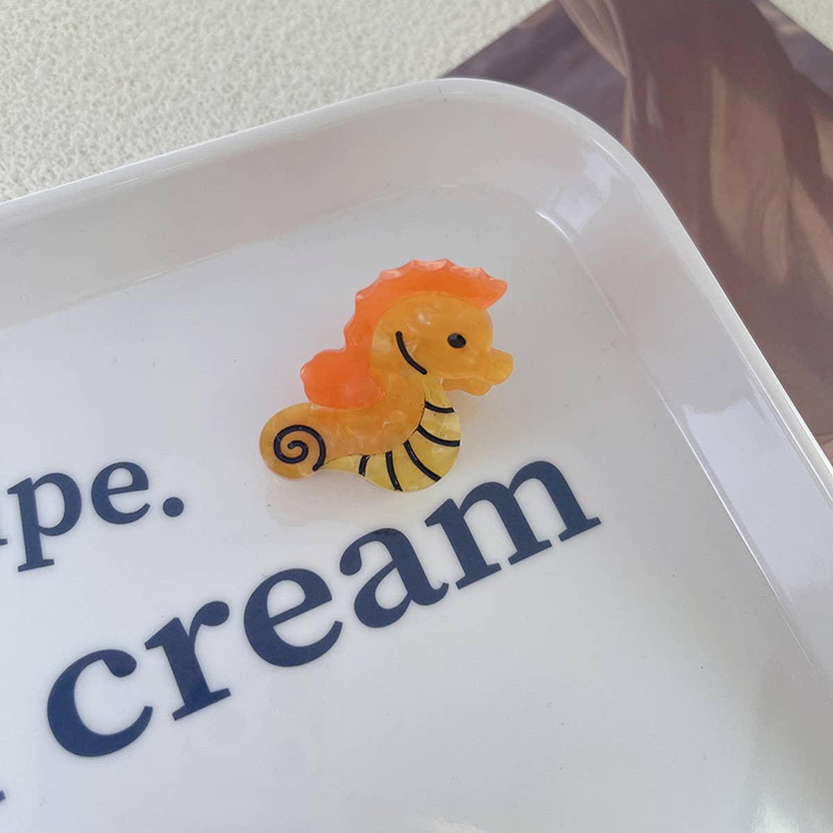 Mini Ocean Animal Hair Claw - Cute Acetate Clip_CWAHA1325