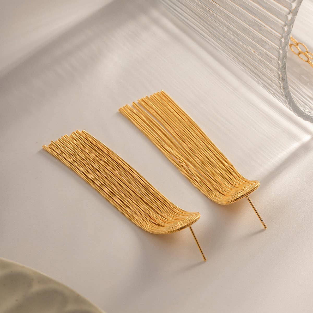 TASSEL FASHIONABLE AND VERSATILE EARRINGS