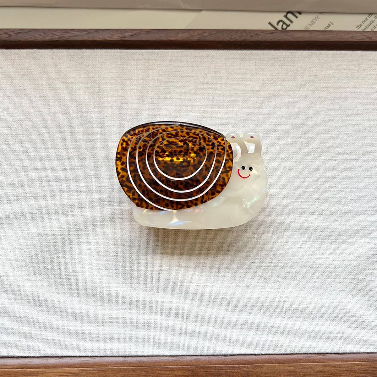 Colorful Snail Acetate Claw Clip ? Elegant Cartoon