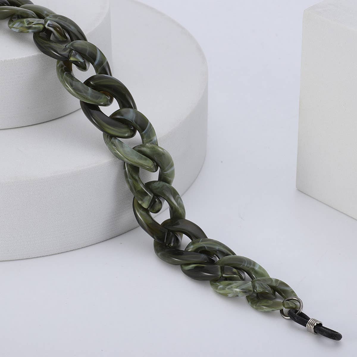 WOMEN CHAIN IRREGULAR GLASSES HANGING CHAIN