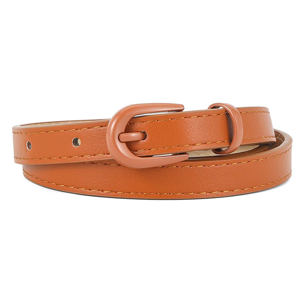 Versatile commuting pin buckle simple belt