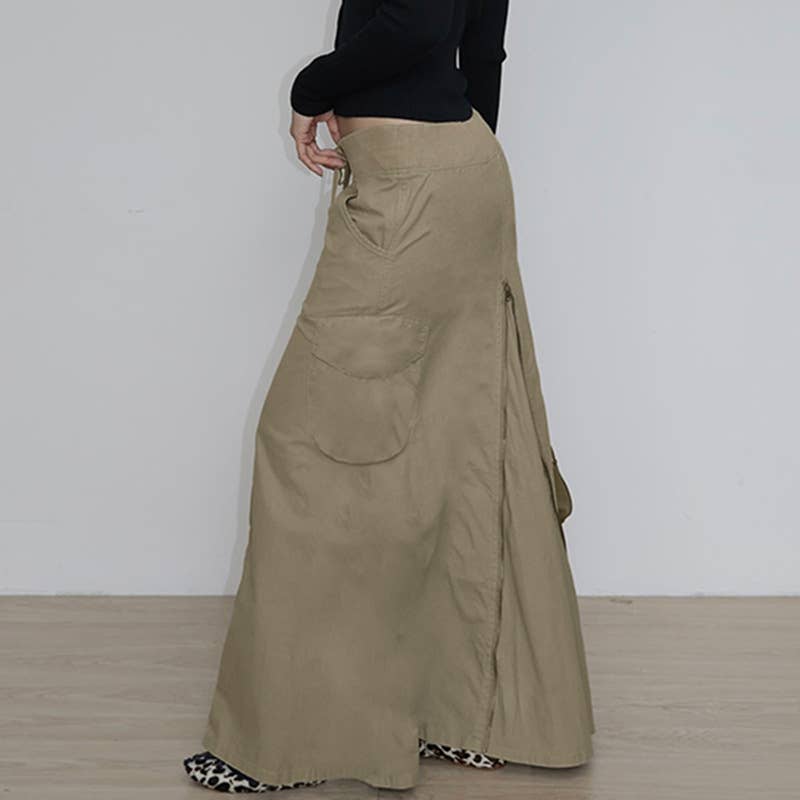 ZIPPER SLIT DESIGN POCKET TOOLING SKIRT