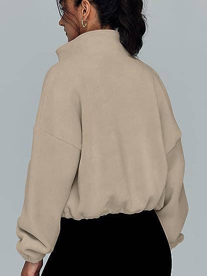 Polar Fleece Sport Collar With Fleece Zipperjacket