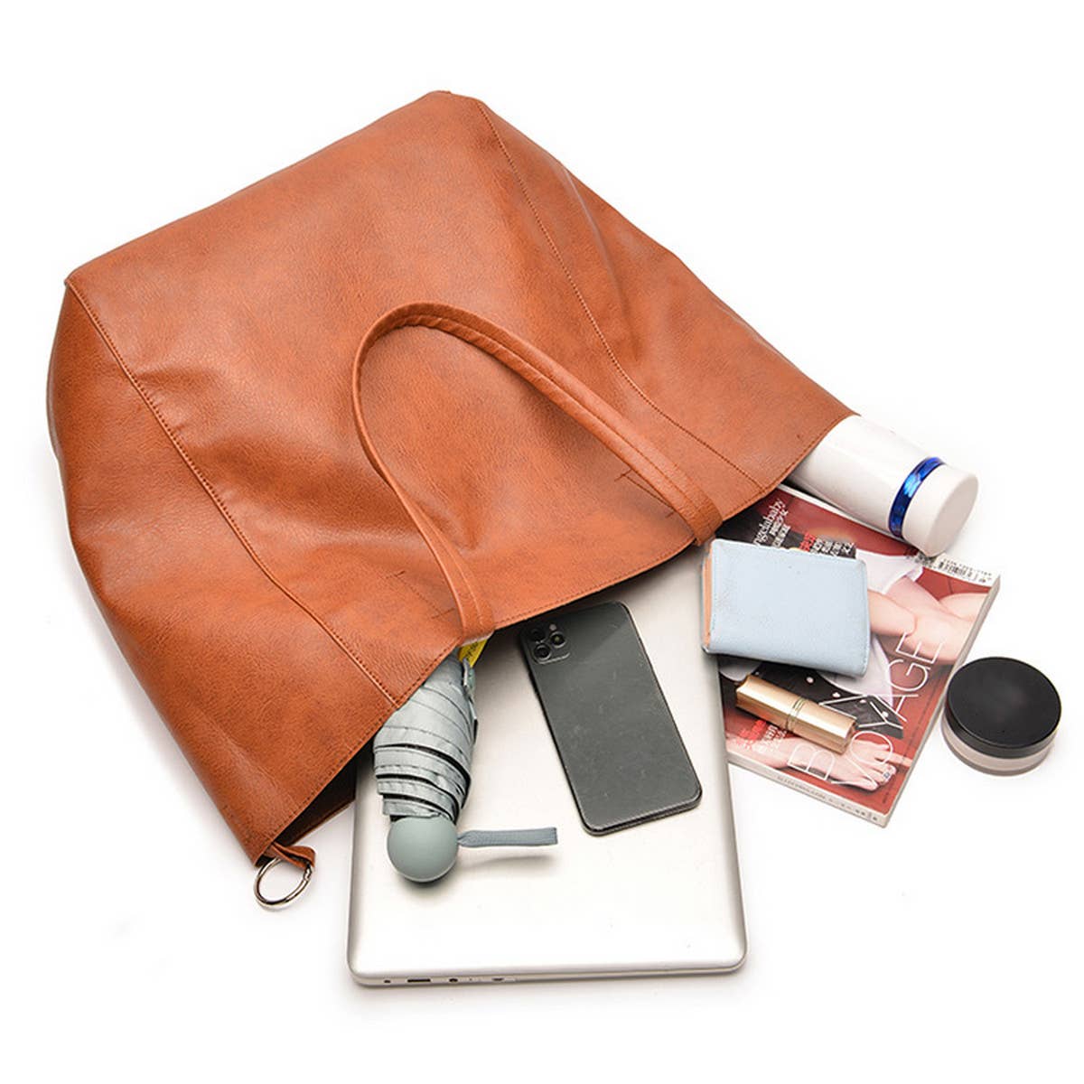 WOMEN ONE-SHOULDER PORTABLE TOTE BAG_CWAB0918