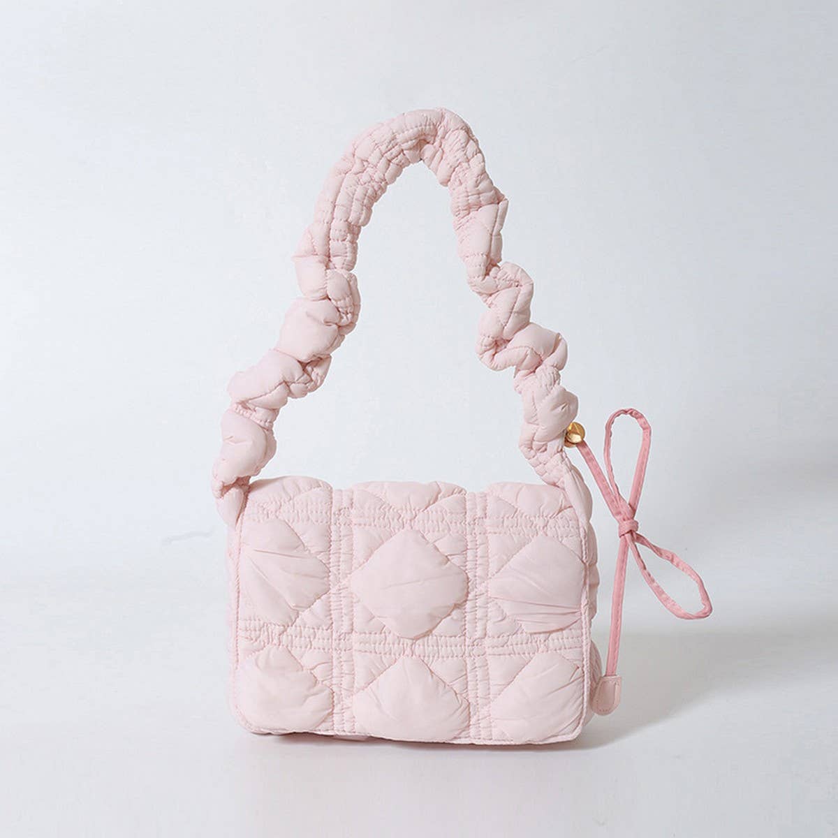 Puff Cloud Bag Quilted Flap Shoulder Crossbody_CUAB00493