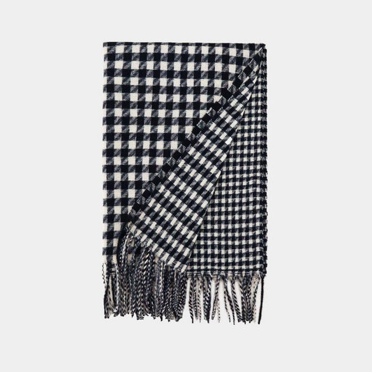 2024 NEW DOUBLE-SIDED SIMPLE TASSEL SCARF_CWASC1106