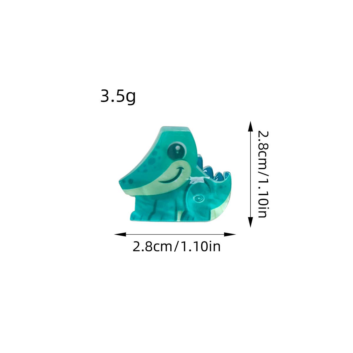 Q-version acrylic animal children's hair clips