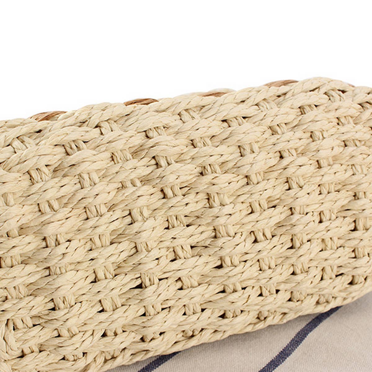 RETRO DAILY LARGE-CAPACITY SHOULDER STRAW BAG_CWAB2032