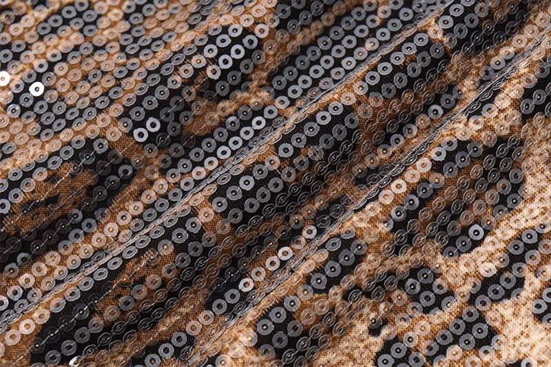 Sexy leopard print tight low-rise shorts