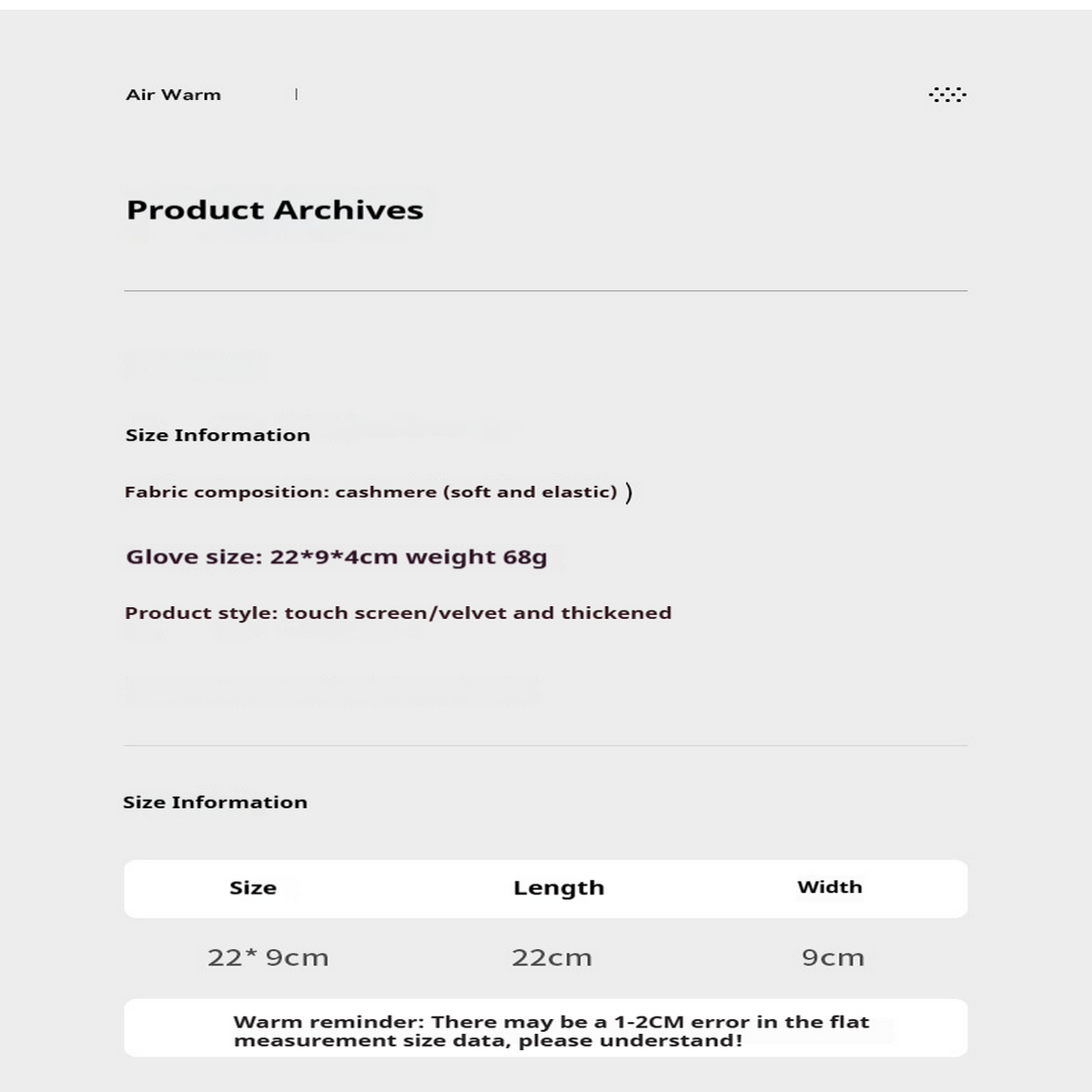 Outdoor Knit Gloves Winter Touchscreen Anti-Slip_CWAG0519