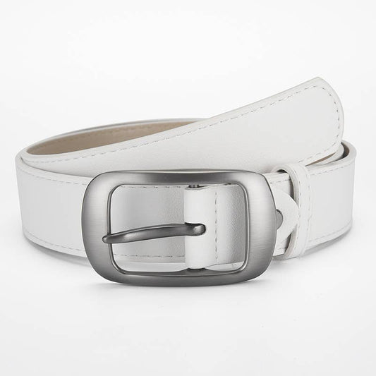 Superior sense with suit simple buckle buckle belt