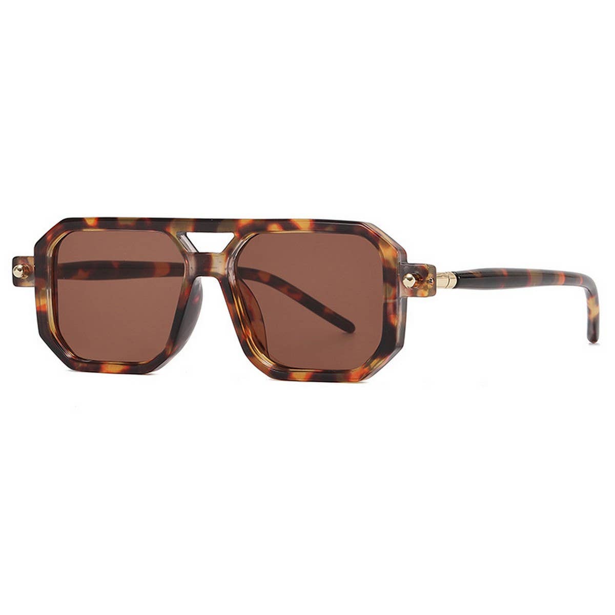 FASHIONABLE THICK SQUARE FRAME SUNGLASSES