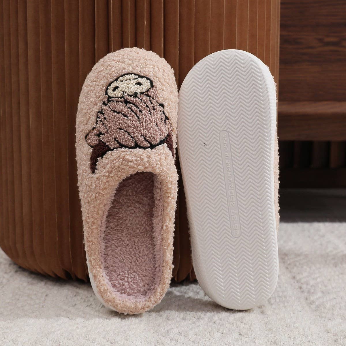 CHRISTMAS HOT-SELLING ANIMAL PRINT COTTON SLIPPERS
